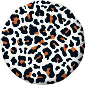 Круг, Анималистика, Пятнистый окрас, Леопард 46 см